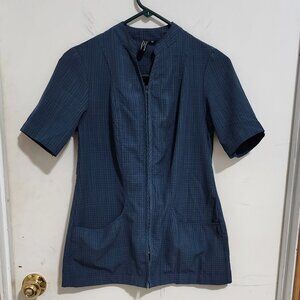 Design Collectives by Cintas, Ladies XS Zippered Scrub Top